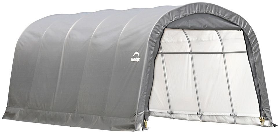ShelterLogic Foliowy namiot garażowy szopa na narzędzia szary 610x370x240 cm Numer pozycji: SL62780