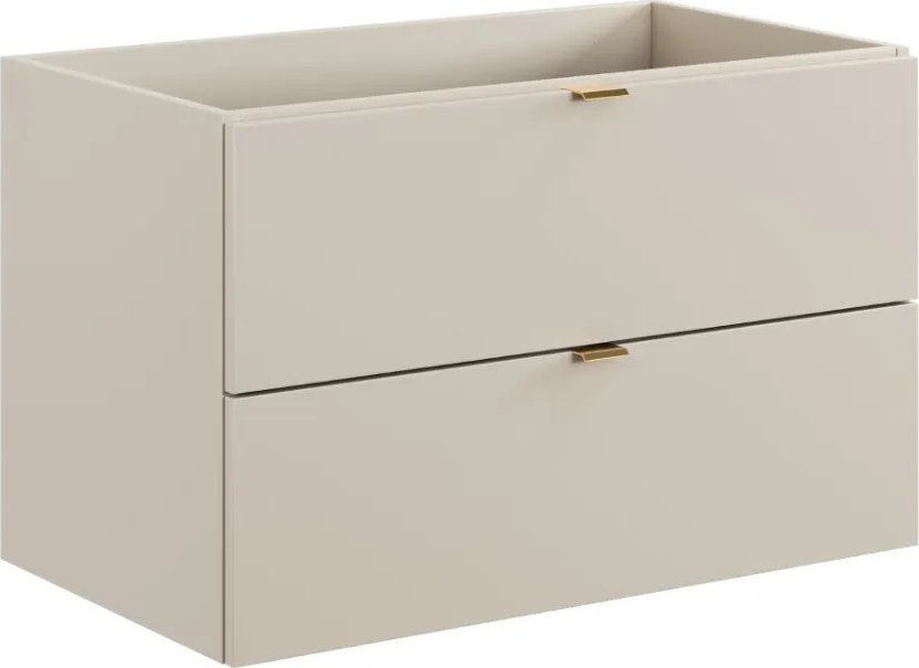 Szafka pod umywalkę DALIA CASHMERE 2S 80cm kaszmirowy mat COMAD