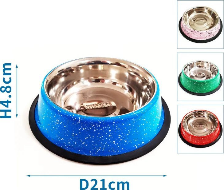 Nobleza Antypoślizgowa miska z marmurowym wzorem dla zwierząt Antypoślizgowa miska z marmurowym wzorem dla zwierząt