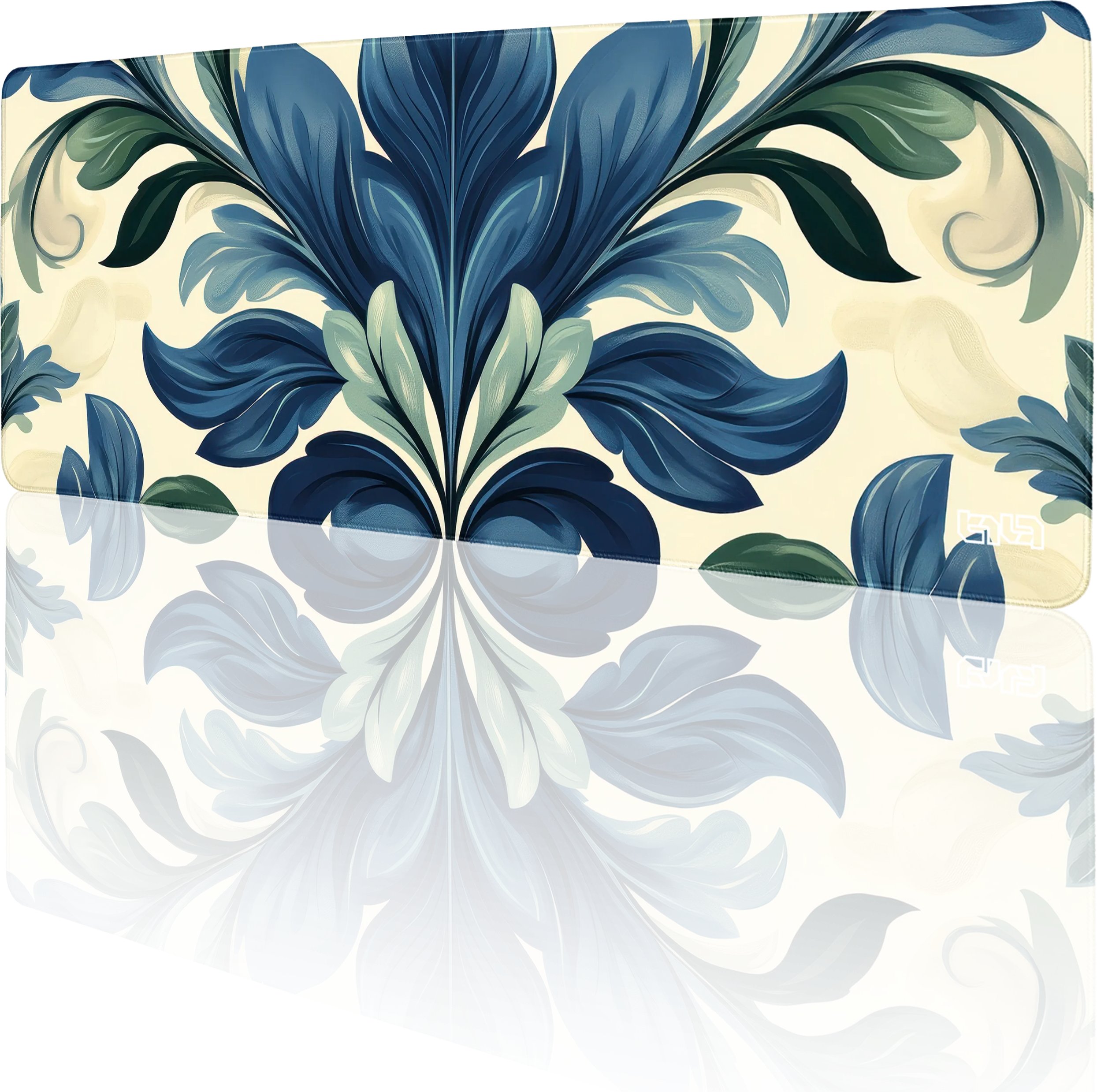 PODKŁADKA POD MYSZKĘ XXL Barokowy Liść 80x30 TILT Dla gracza Gamingowa