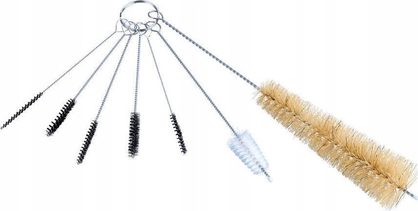 Maximex Szczotka do mycia butelek, zestaw 7 końcówek