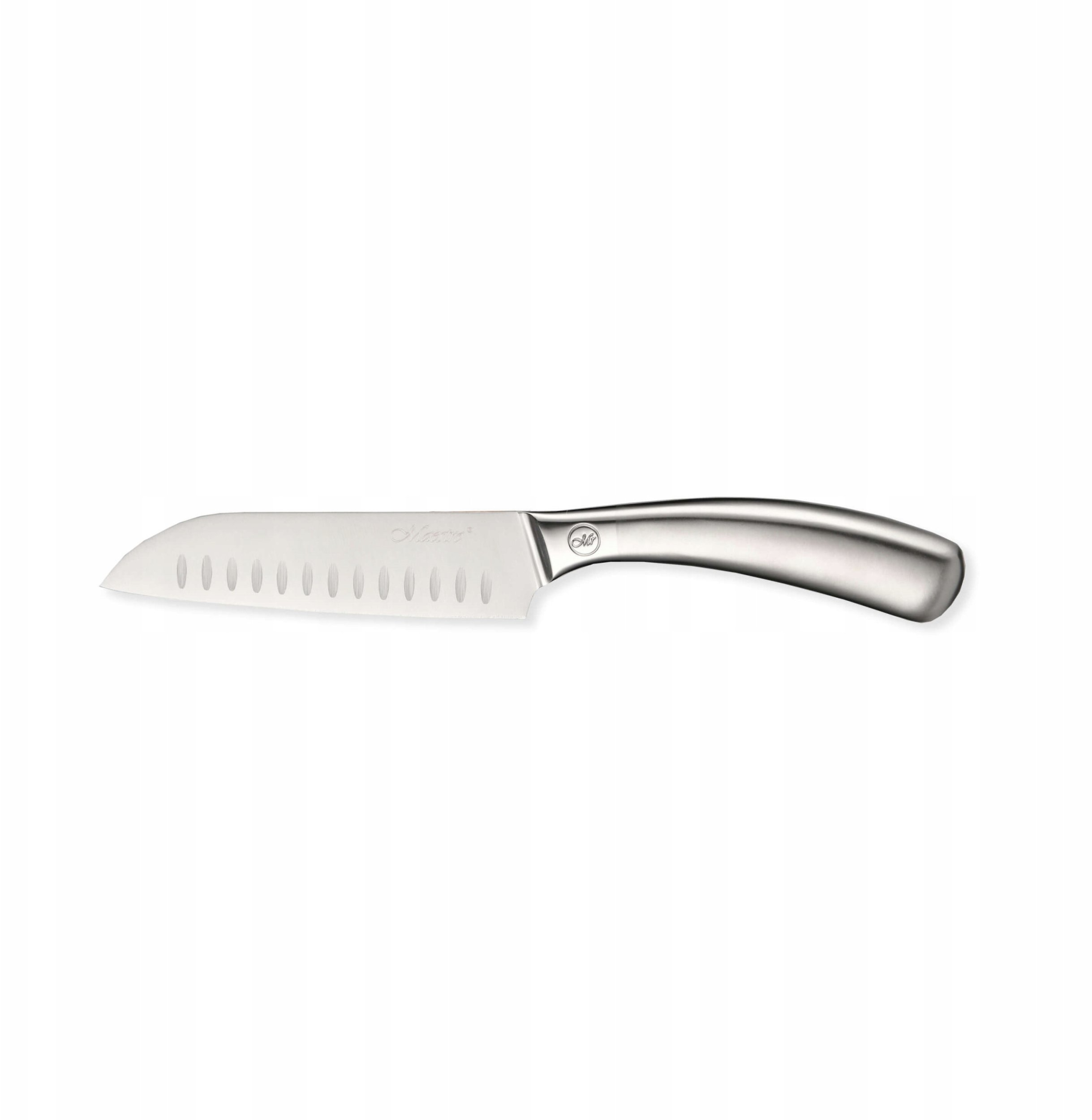 NÓŻ SANTOKU 12.5CM STALOWY POJEDYNCZY KUCHENNY MAESTRO MR-1496