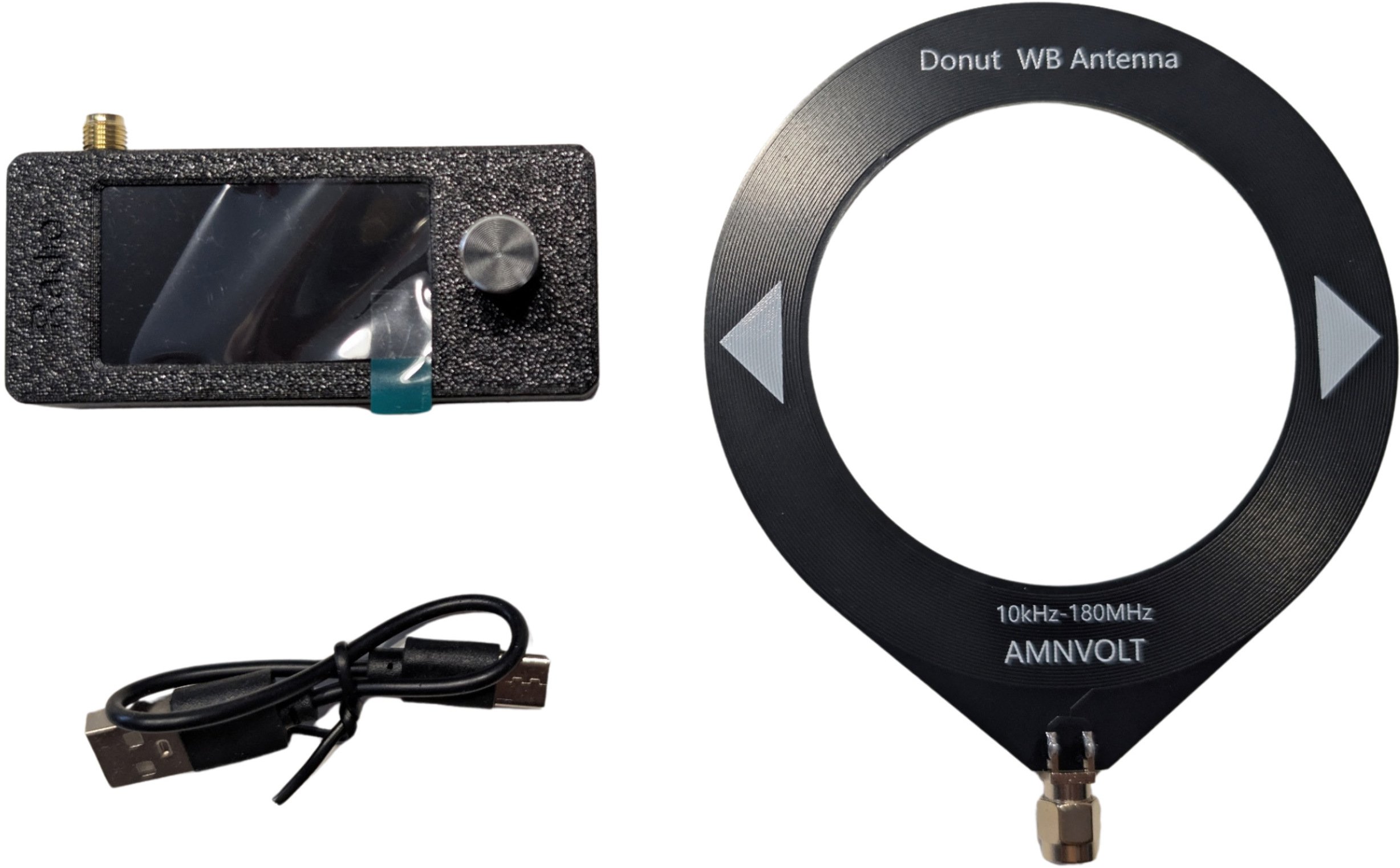 ATS MINI RADIO SI4732 DSP v2 odbiornik SDR czarny