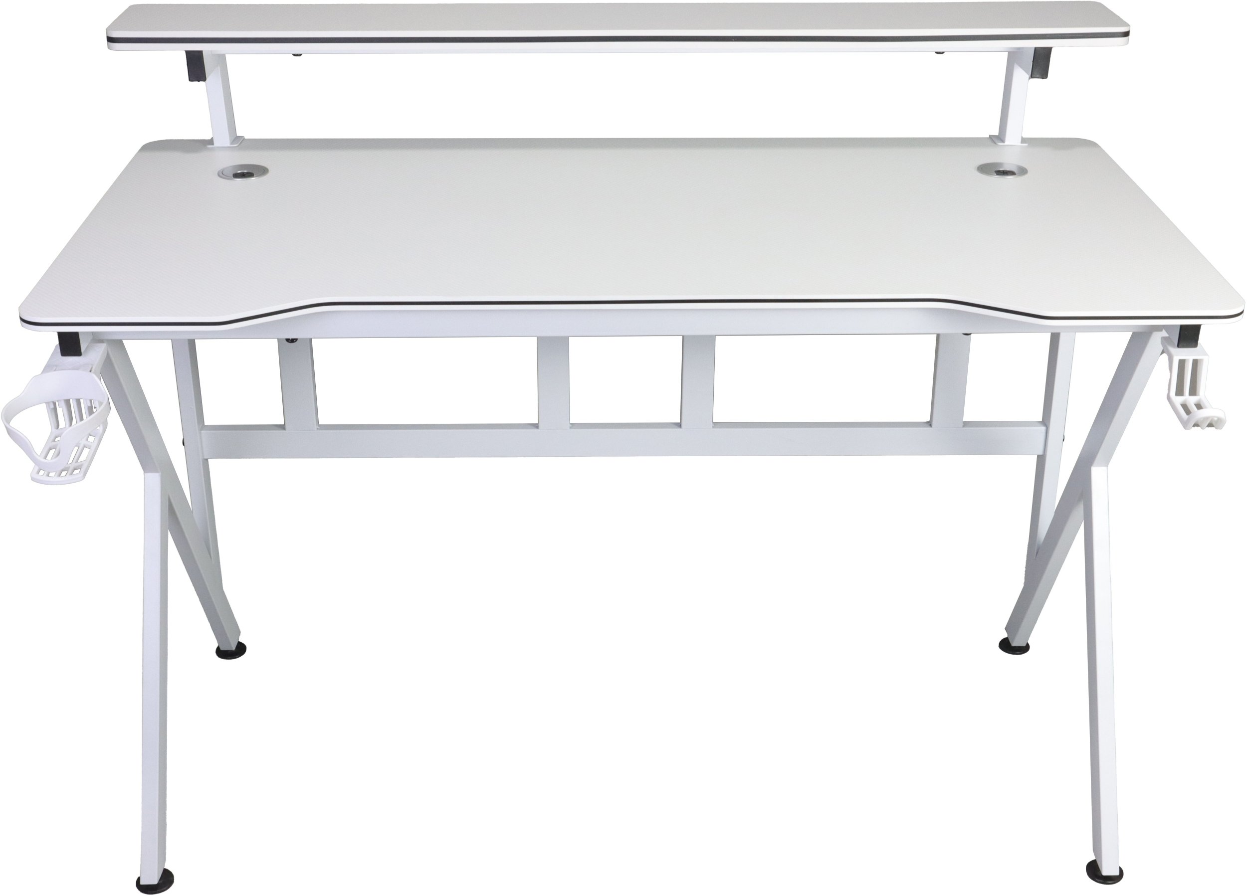 Biurko gamingowe z półką Cobra CR4010WH białe 120 cm