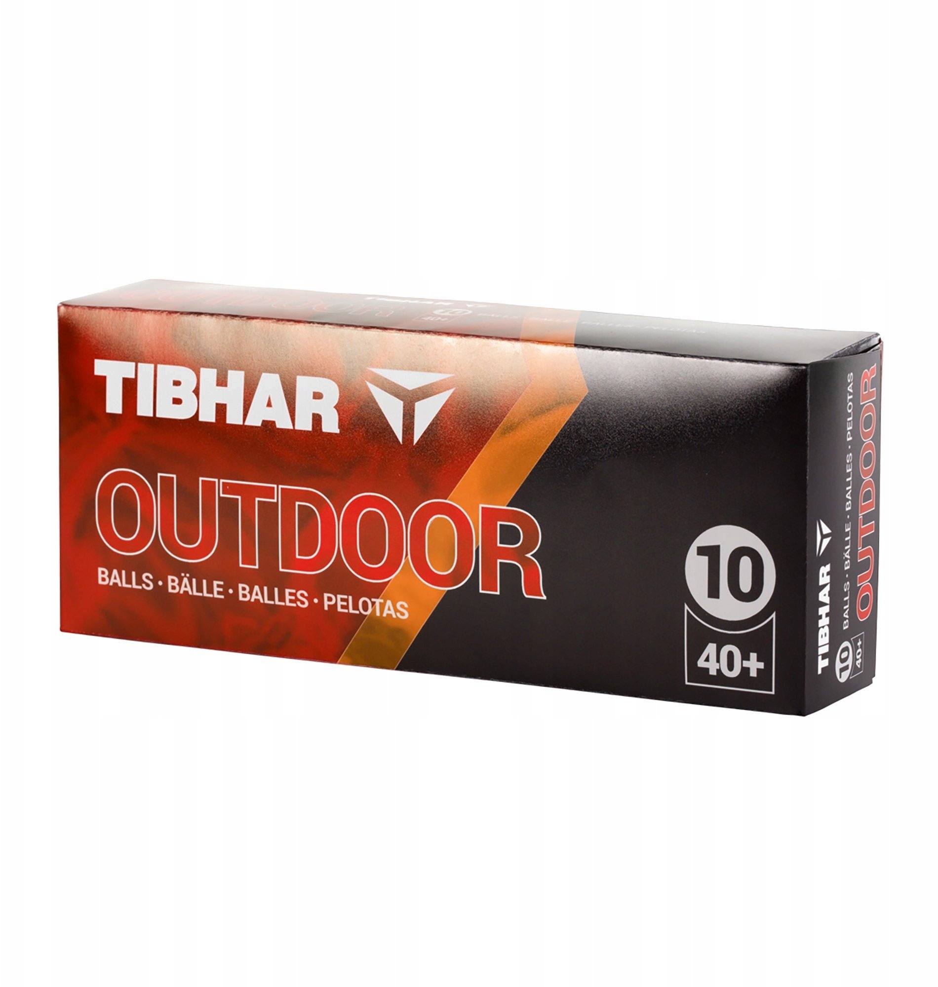 Aqua Nova Piłeczki do tenisa stołowego TIBHAR Outdoor TT-balls 10-p WH