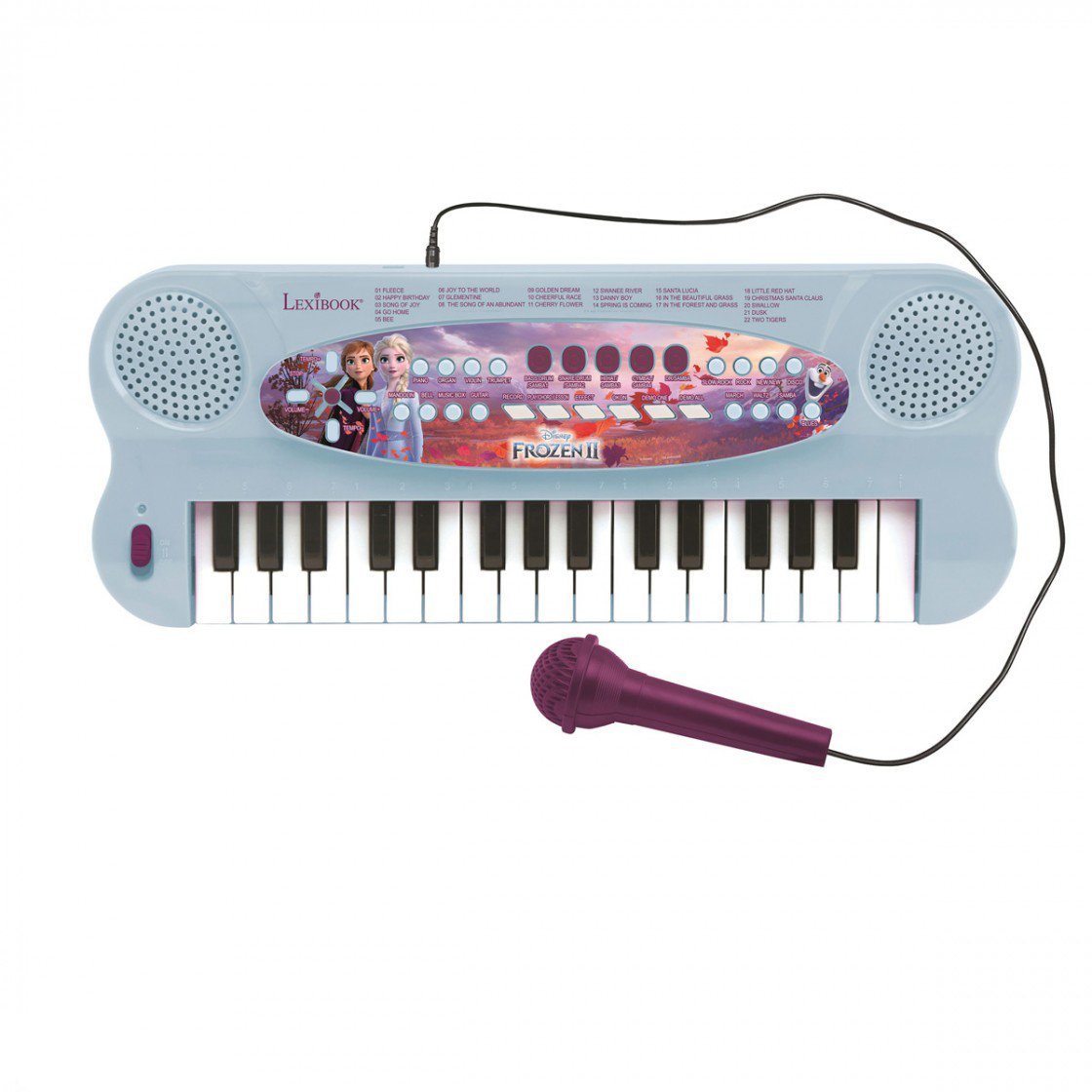 Frozen Electronic Keyboard with Mic (32 keys)