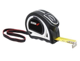 Dedra Miara zwijana 16mm/3m auto blokada taśmy i zawieszka - M376P