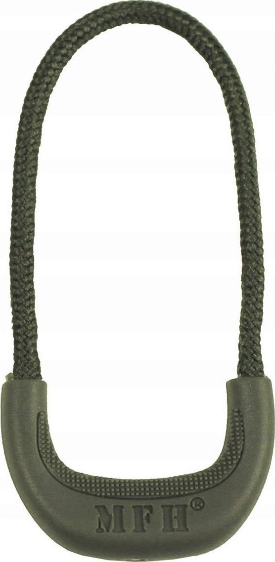 MFH UCHWYT DO ZAMKA BŁYSKAWICZNEGO OLIWKOWY 10 SZT.