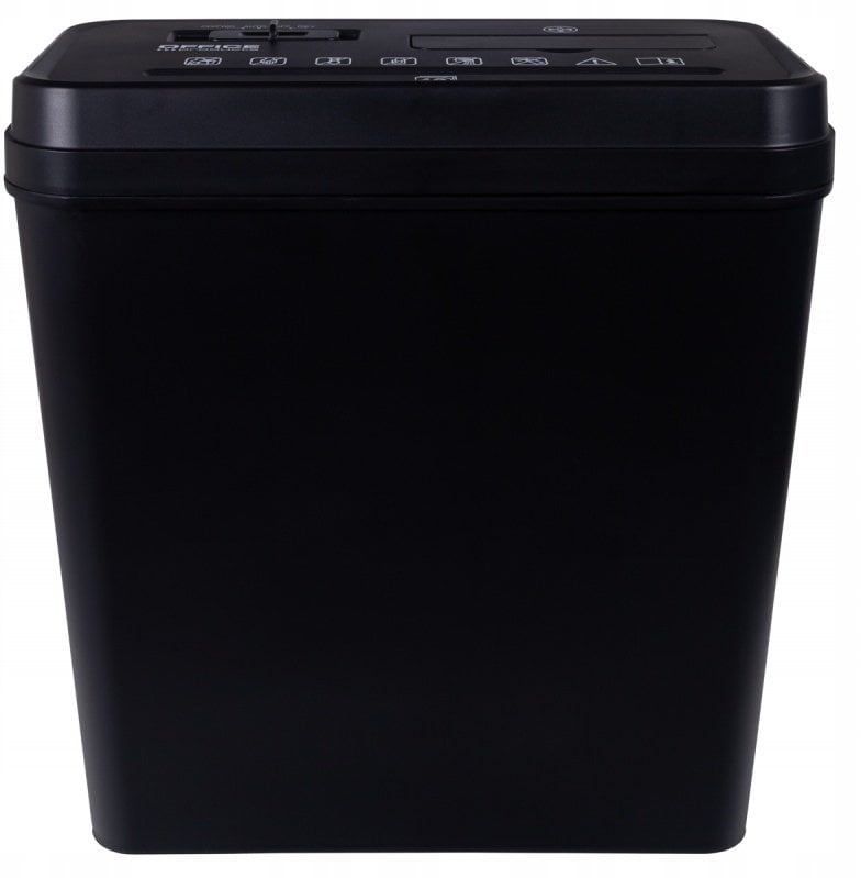 Niszczarka OfficeProducts Niszczarka, paski, do 10 kartek A4, kosz 14l, czarna
