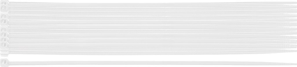 Neo Opaski zaciskowe EXTREME 2.5 × 200 mm, białe, 20 szt.
