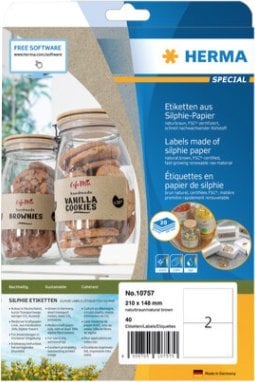 Herma HERMA Etiketten Silphie A4 20 Blatt 210x148