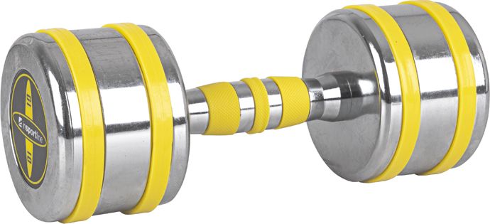 inSPORTline ‎Hantel Yellsteel chromowany 1 x 10 kg