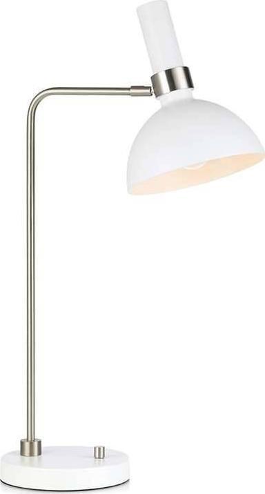 Lampa stołowa Markslojd LARRY Table 1L White/Steel (107502) Markslojd