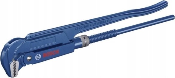 Bosch Bosch plumbing corner pipe wrench 90° Professional 420mm, pipe / water pump pliers (blue, gripping jaw position 90°)