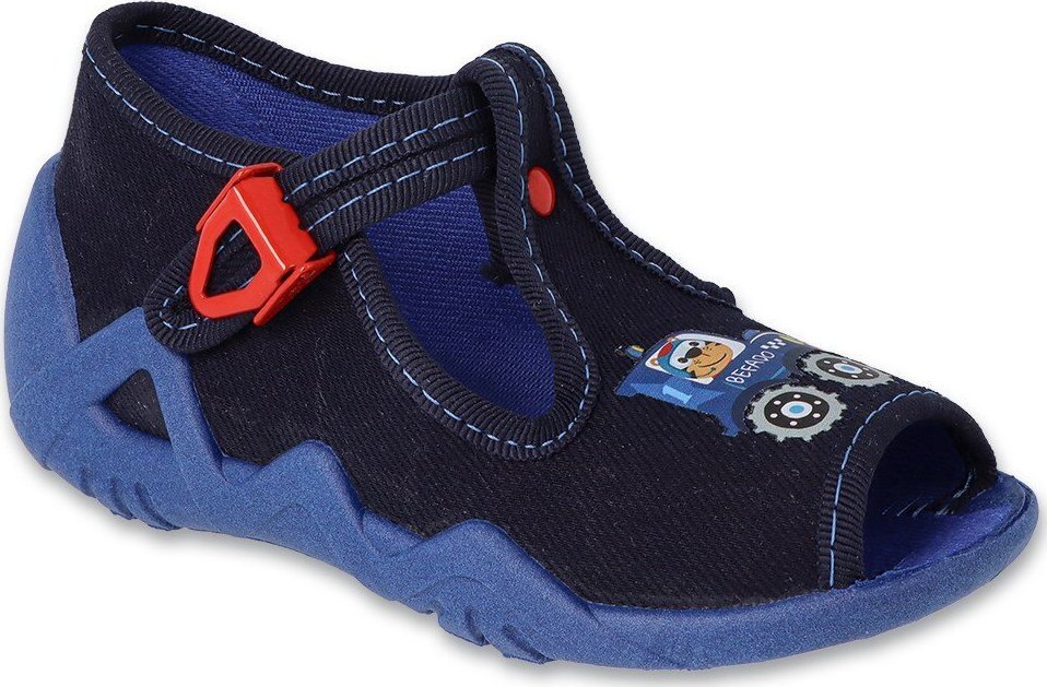 Befado Befado - Obuwie dziecięce kapcie pantofle sandałki dla chłopca 22