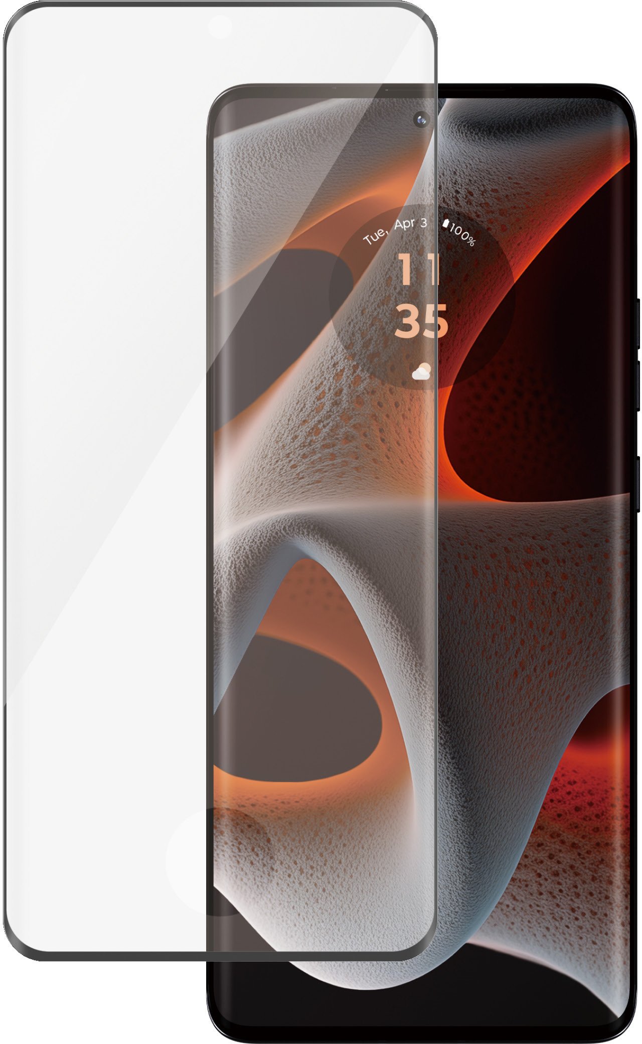 Szklo hartowane PanzerGlass Ultra-Wide Fit do Motorola Edge 50 Pro / 50 Ultra