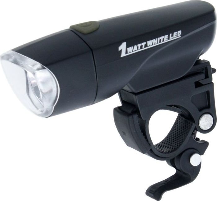 XC Light Lampa przednia 785 super jasna 1 WAT LED, 2-funkcje, wodoszczelna