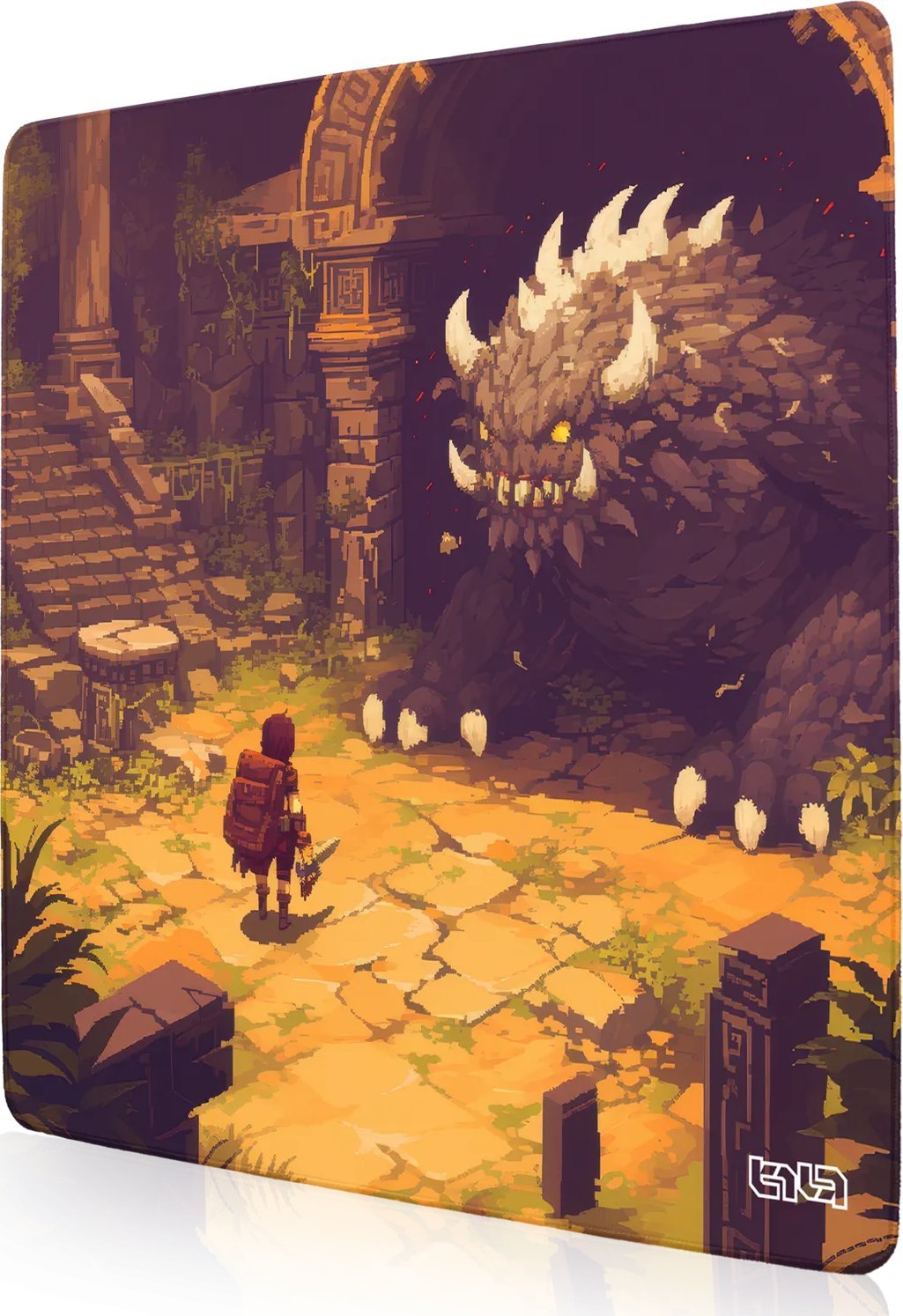 Podkładka Tilt PODKŁADKA POD MYSZ MYSZKĘ Walka z Bossem 30x30 TILT Na biurko