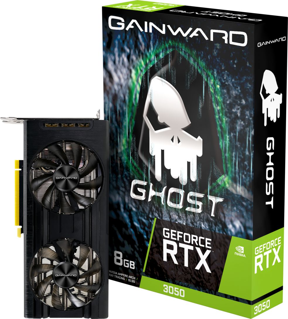 Karta graficzna Gainward GeForce RTX 3050 Ghost 8GB GDDR6 (471056224-3222)