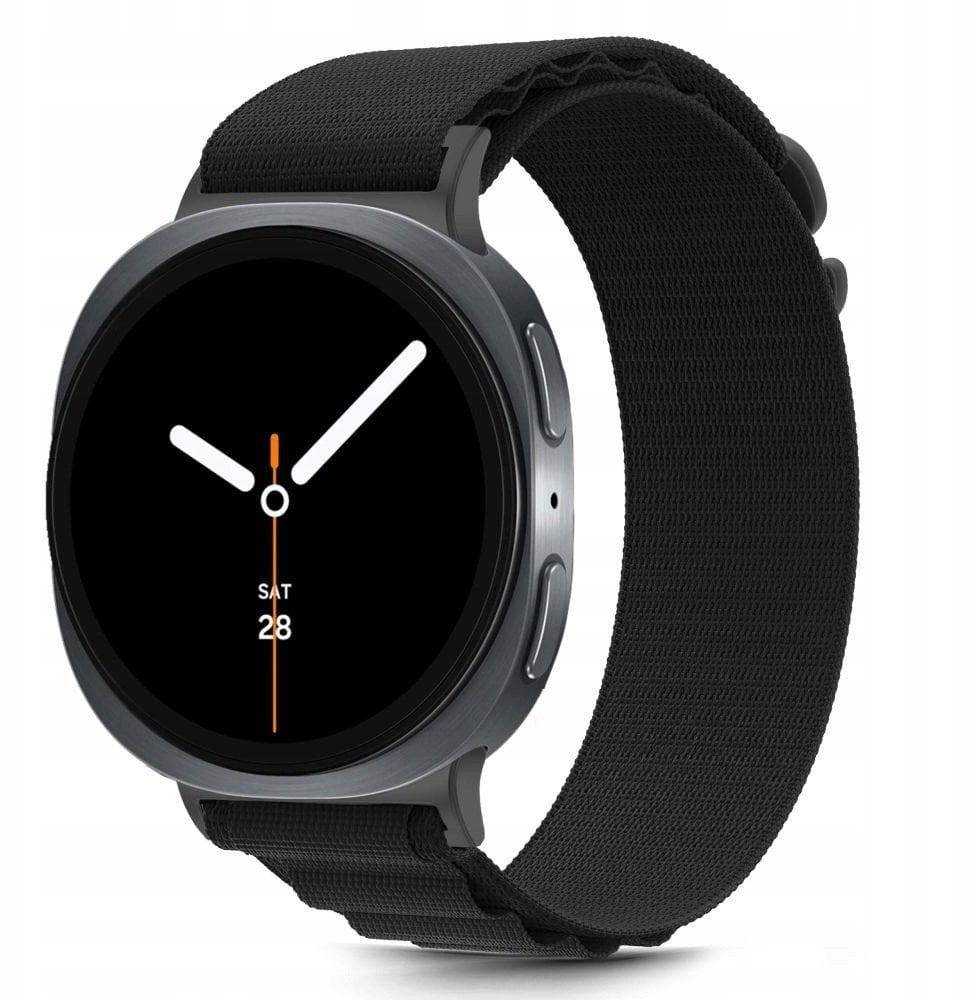 TECH-PROTECT NYLON PRO SAMSUNG GALAXY WATCH 8 / CLASSIC (40 / 44 / 46 MM) BLACK