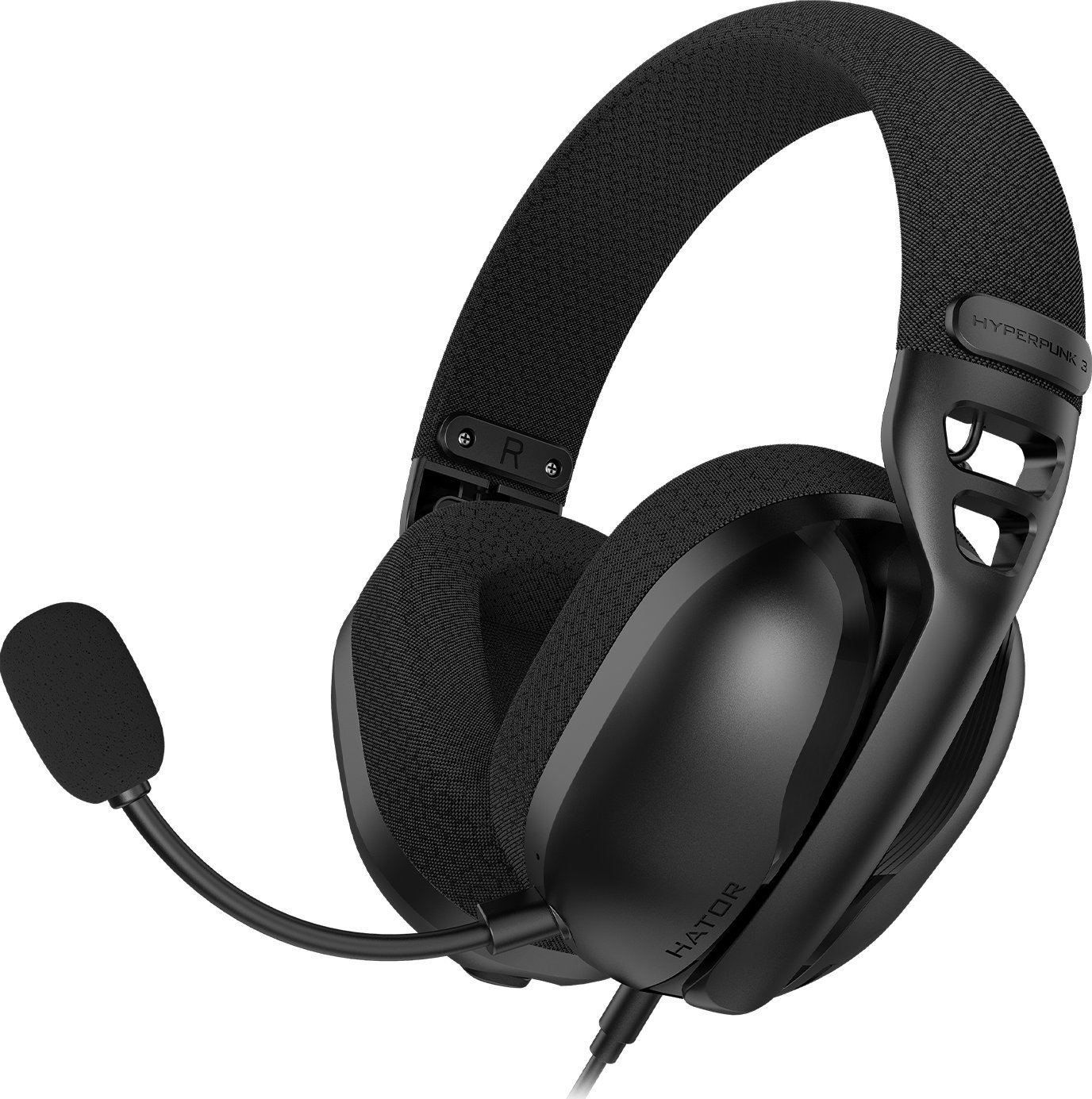 Słuchawki Hator Hyperpunk 3 Czarne (ESH01)