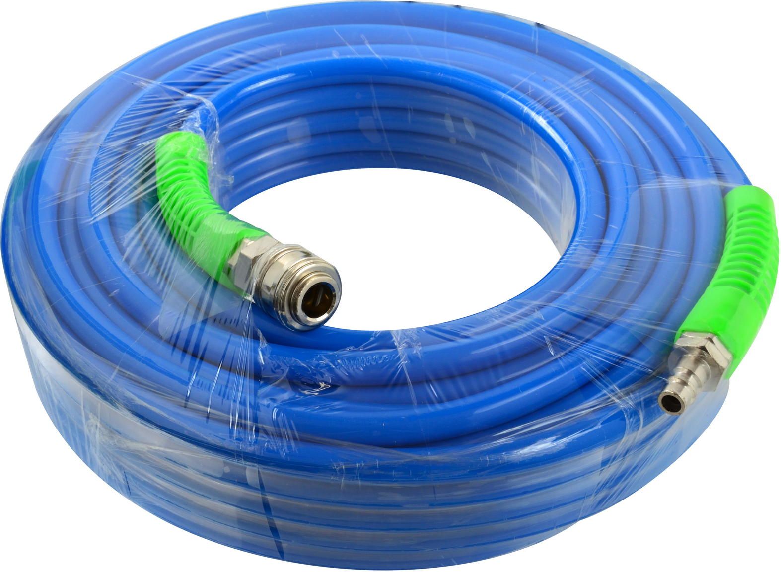 Geko Wąż pneumatyczny zbrojony PU 20m 12mmx8mm blue (10)