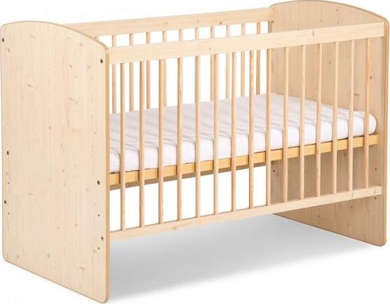 Klupś Łóżeczko Karolina II, sosna, 120x60