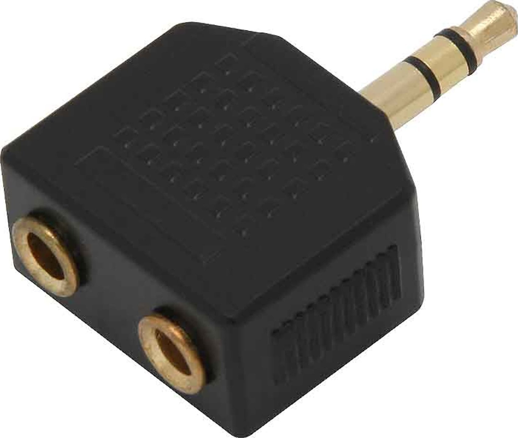 Adapter AV Blow 9974# Rozg.jack: wt.3,5-2gn.3,5st.złoty