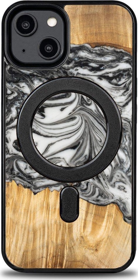 BeWood Etui Bewood Unique na iPhone 14 - 4 Żywioły - Ziemia z MagSafe