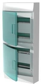 Rozdzielnica modułowa natynkowa Mistral41W 4x12 48M IP41 63A II klasa drzwi transparentne N+PE śrub. 41P18X22A 1SPE007717F0721