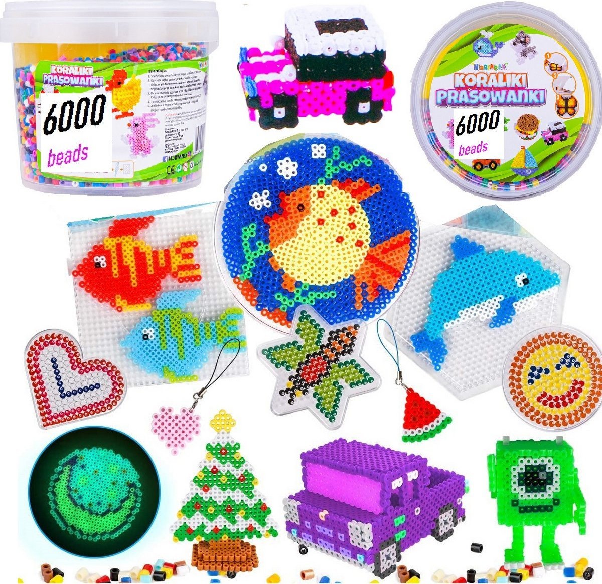 KORALIKI DO PRASOWANIA IRON BEADS Zestaw XXL