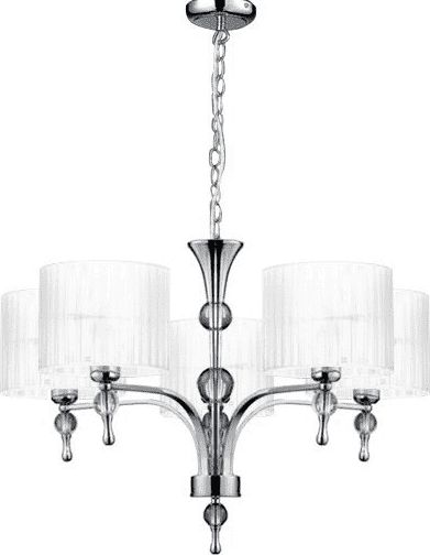 Lampa wisząca Azzardo Impress retro biały (AZ1007)