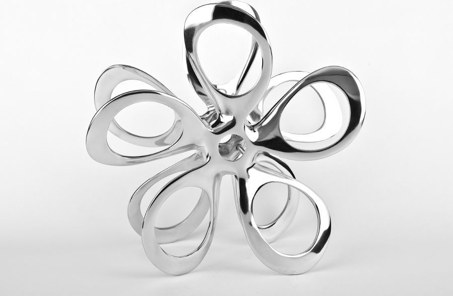 Witek Home Stojak na wino Kwiat (5 butelek)