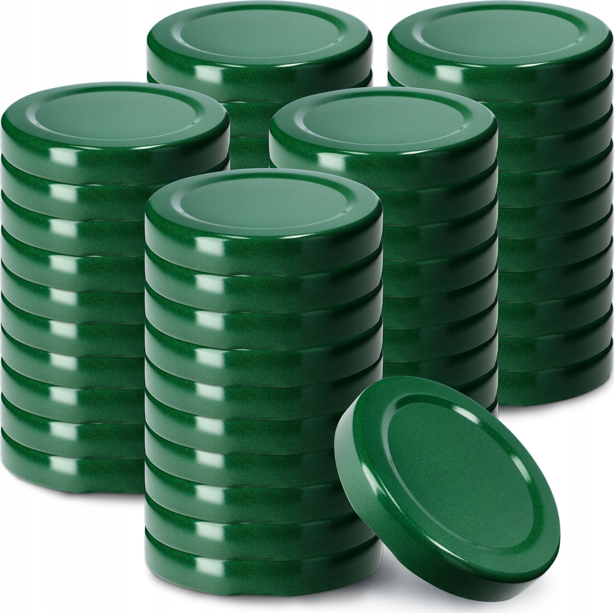 Kadax Zakrętki Do Słoików Butelek Wieczka 50 szt fi 53