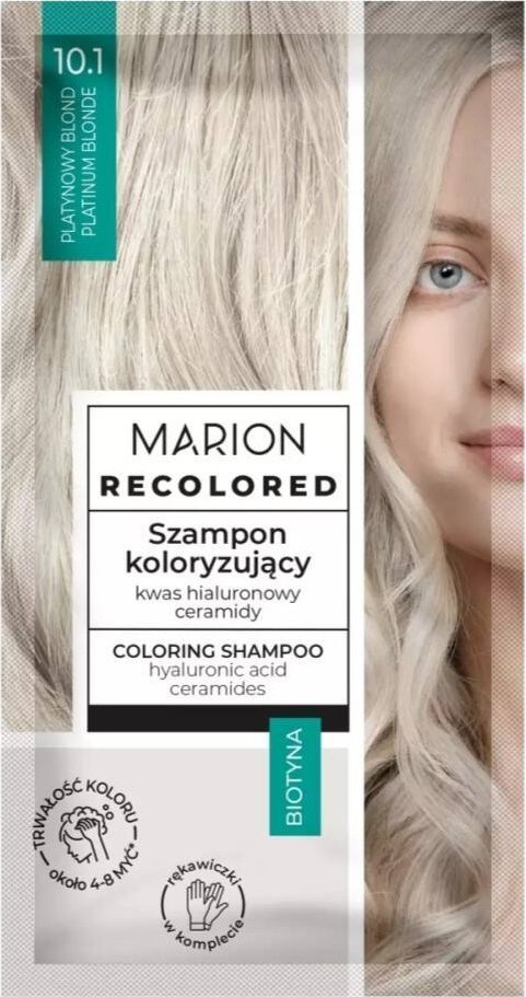 Marion Marion Recolored szampon koloryzujący 10.1 Platynowy Blond 35ml