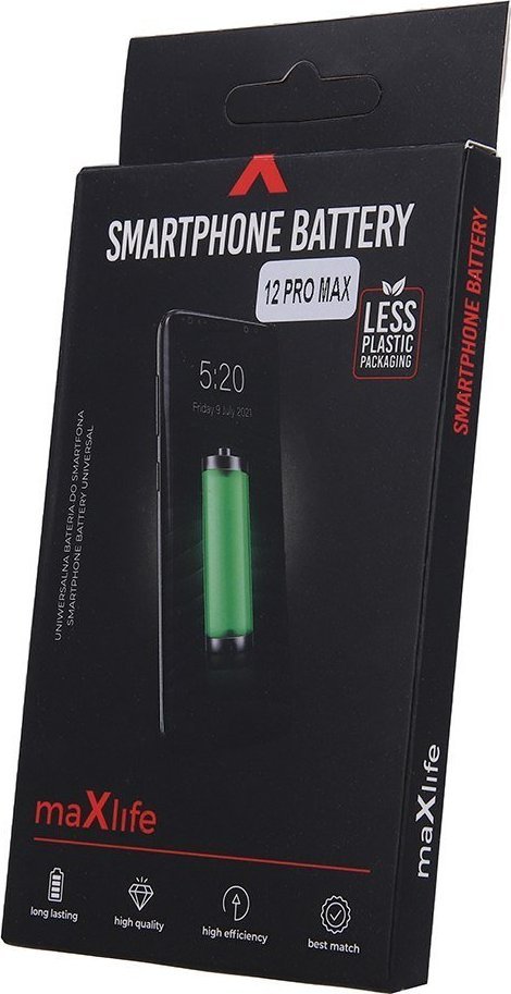 Bateria MaxLife Bateria Maxlife do iPhone 12 Pro Max 3687mAh