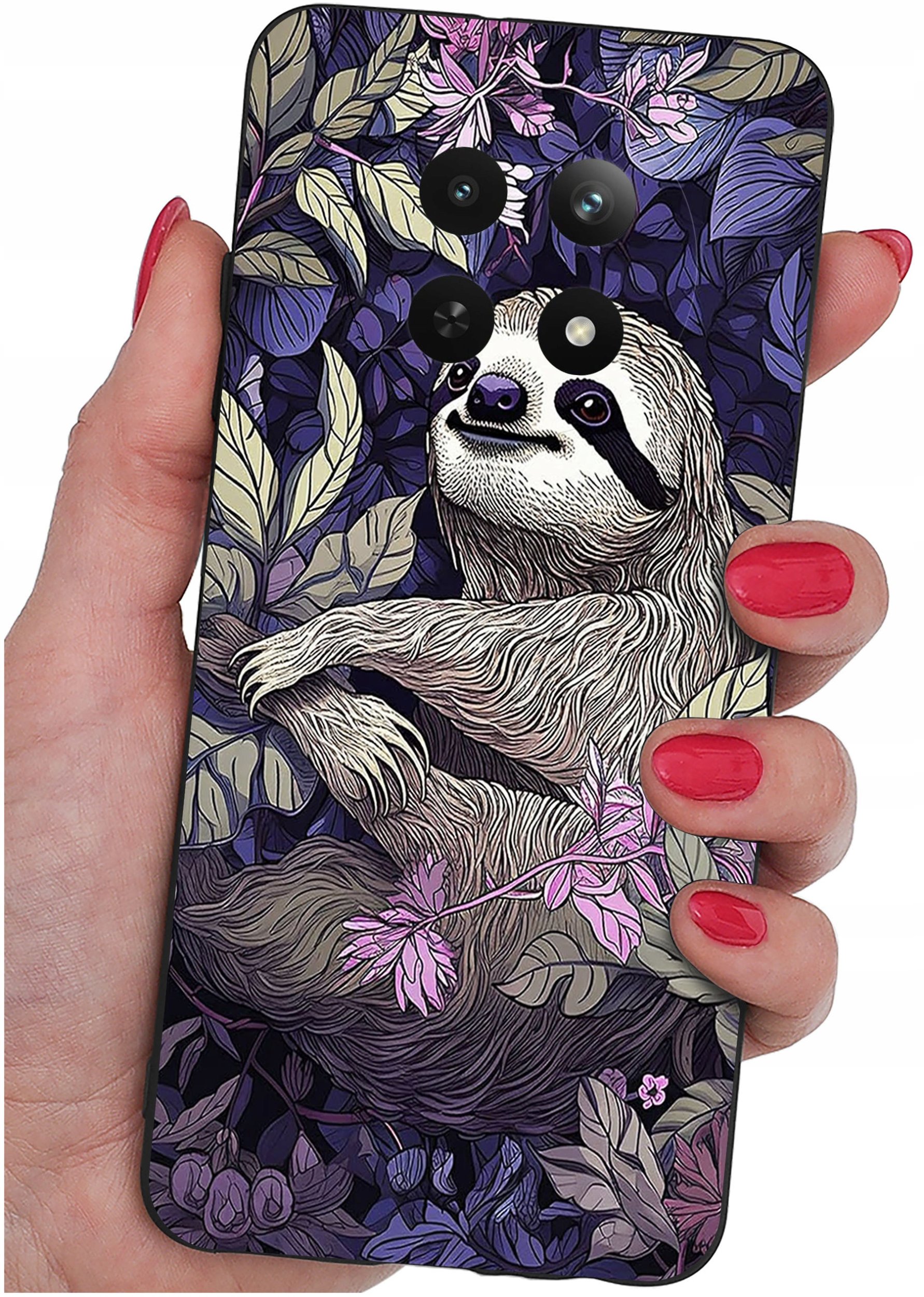 Etui do Realme 12 5G | 12x 5G WZORY |SILIKONOWE MATT CASE + SZKŁO 9H