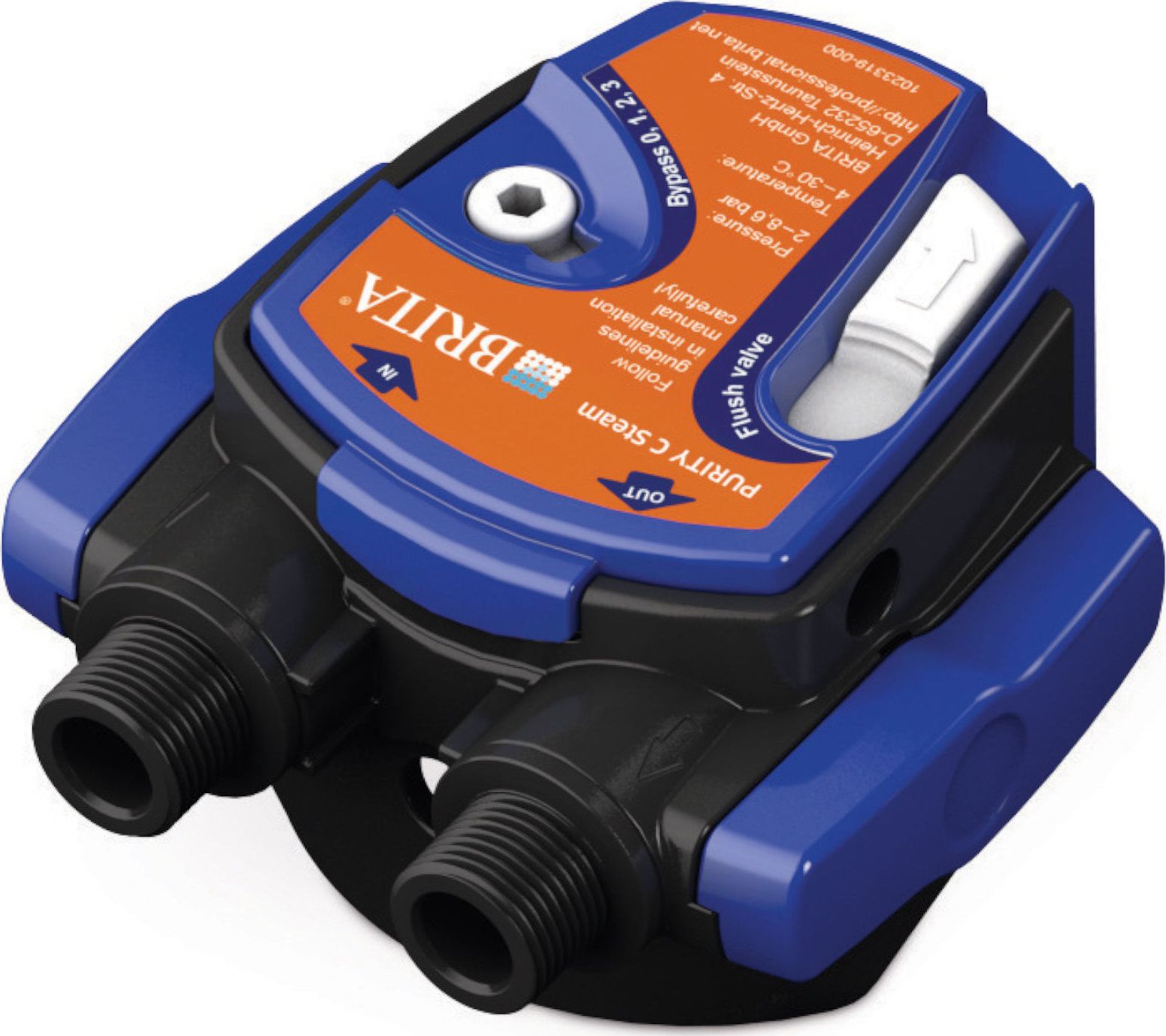 Hendi Głowica do filtra wody do ekspresów do kawy Purity C Steam G 3/8'' By-pass regulowany 0-4 - Hendi 1023325