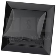 33209 Gniazdo podtynkowe z/u IP44 p/t Pola czarne, 33209