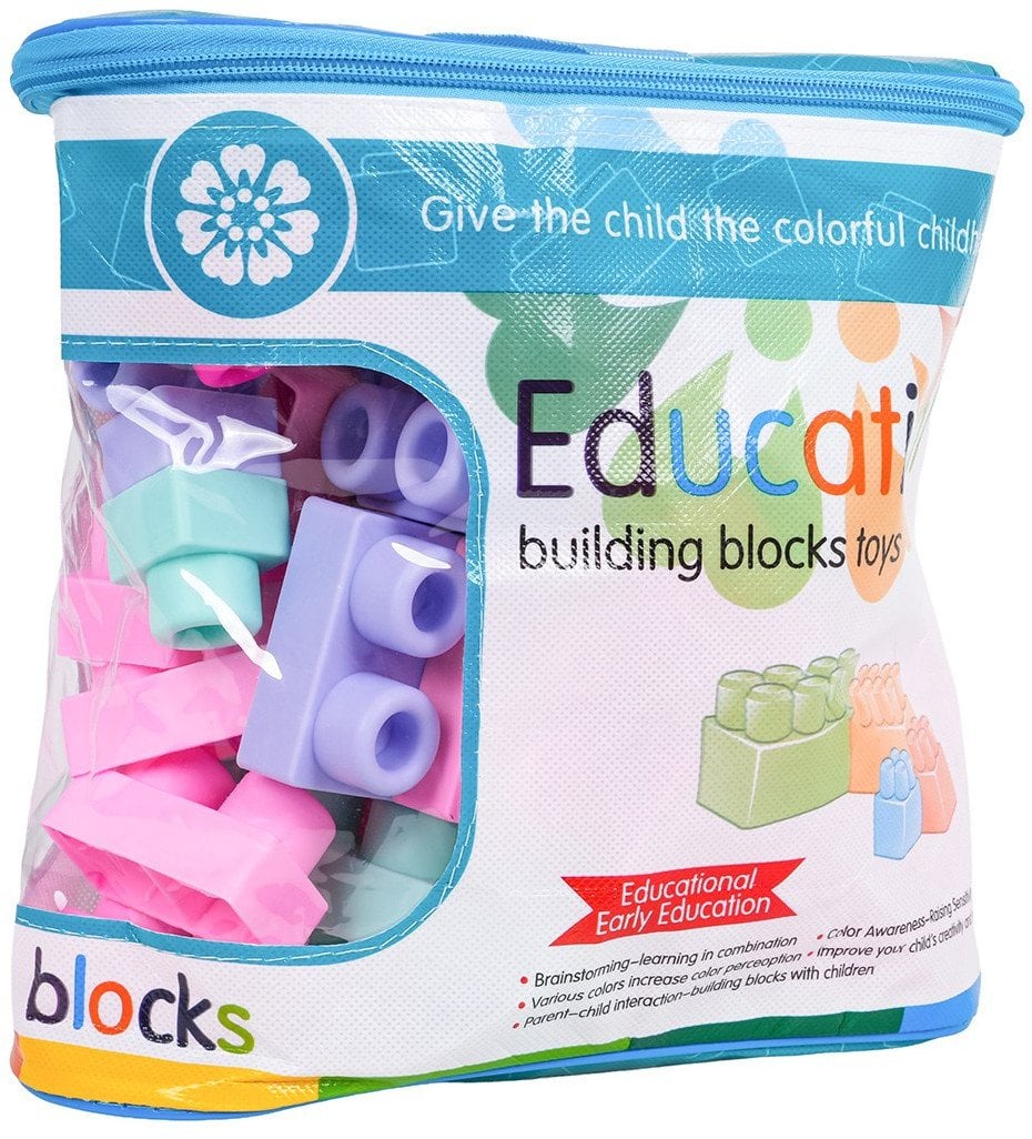 Zestaw Miękkich Klocków 56el.