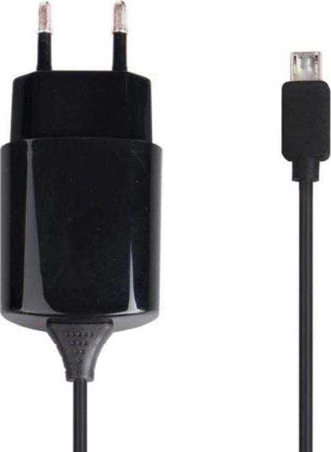 Ładowarka Libox LIBOX Ładowarka sieciowa 2,1A LB0143 czarna z kablem microUSB