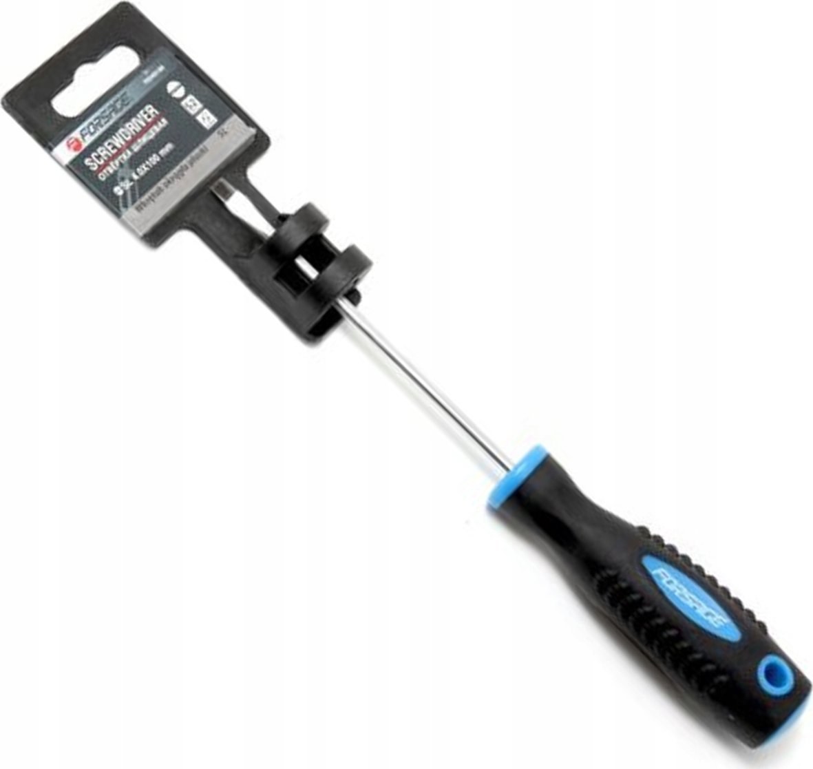 Forsage Śrubokręt szczelinowy magnetyczny"Profi" S2 SL5.5x125mm,