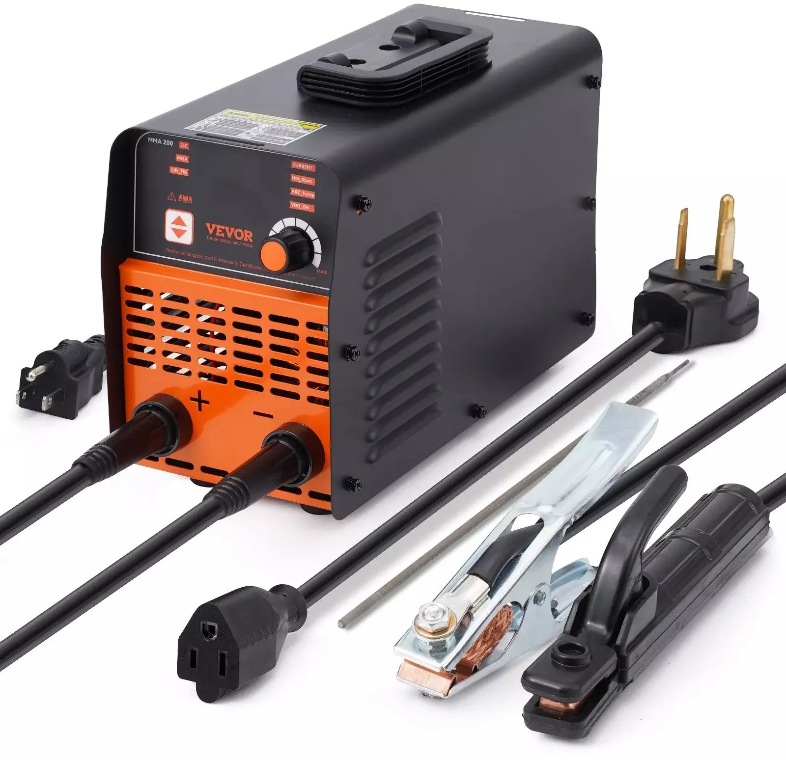 Spawarka inwertorowa 220V 200A MMA TIG LED przenośna z funkcją Hot Start