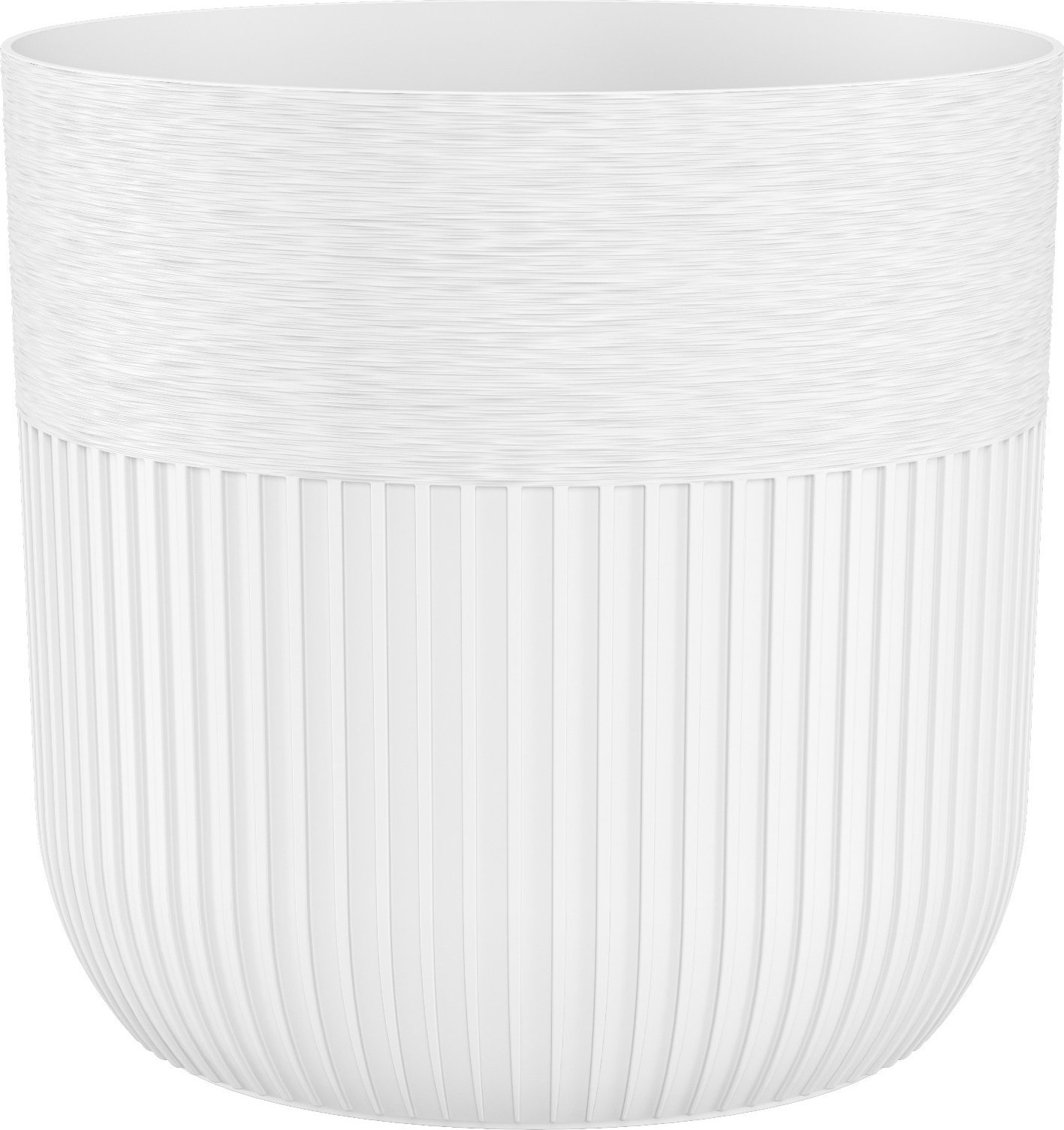 Doniczka osłonka okrągła plastikowa LUCA PETIT 22