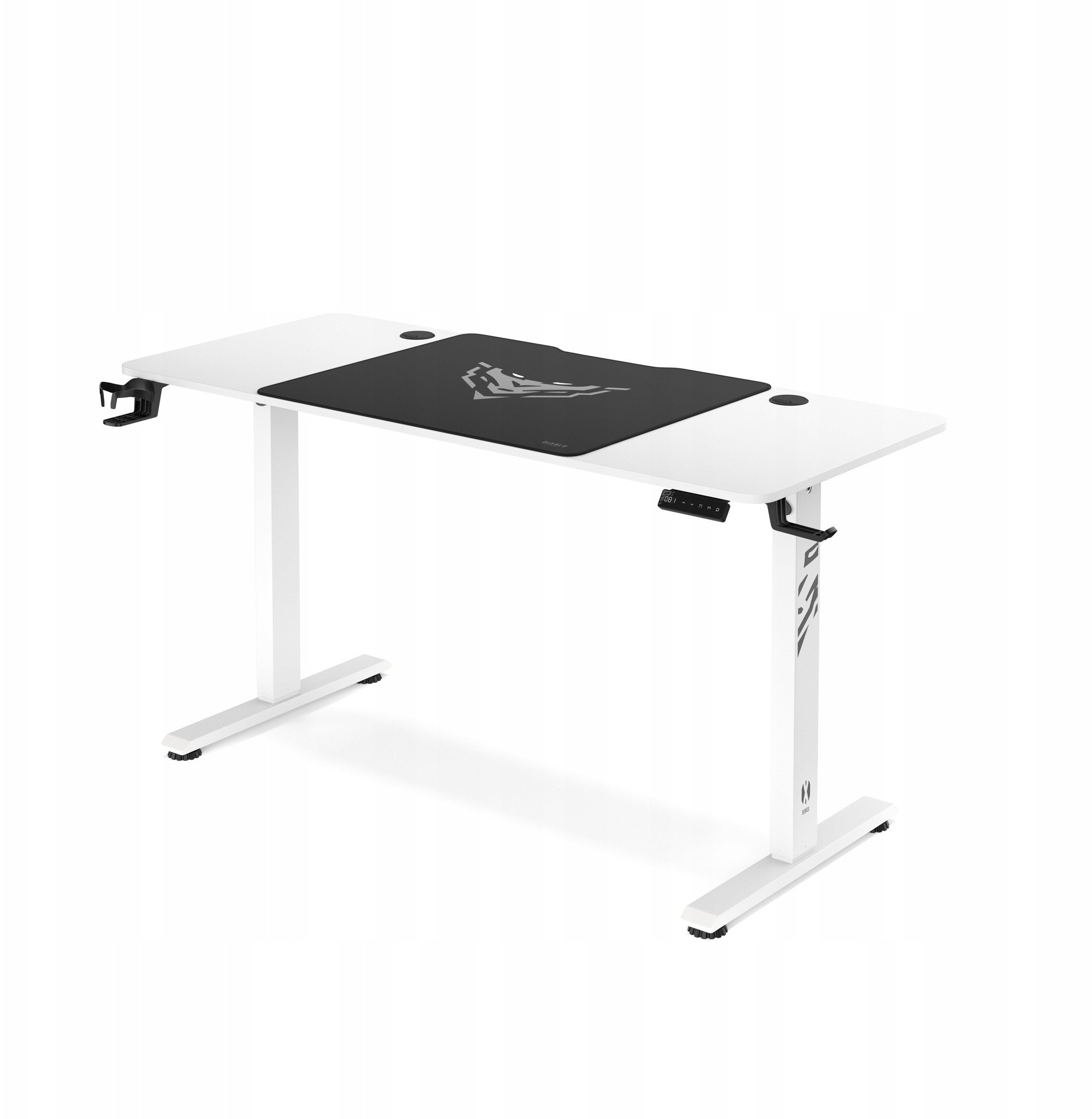 Biurko Diablo Chairs X-Tensio 1400 Białe 140 cmx60 cm