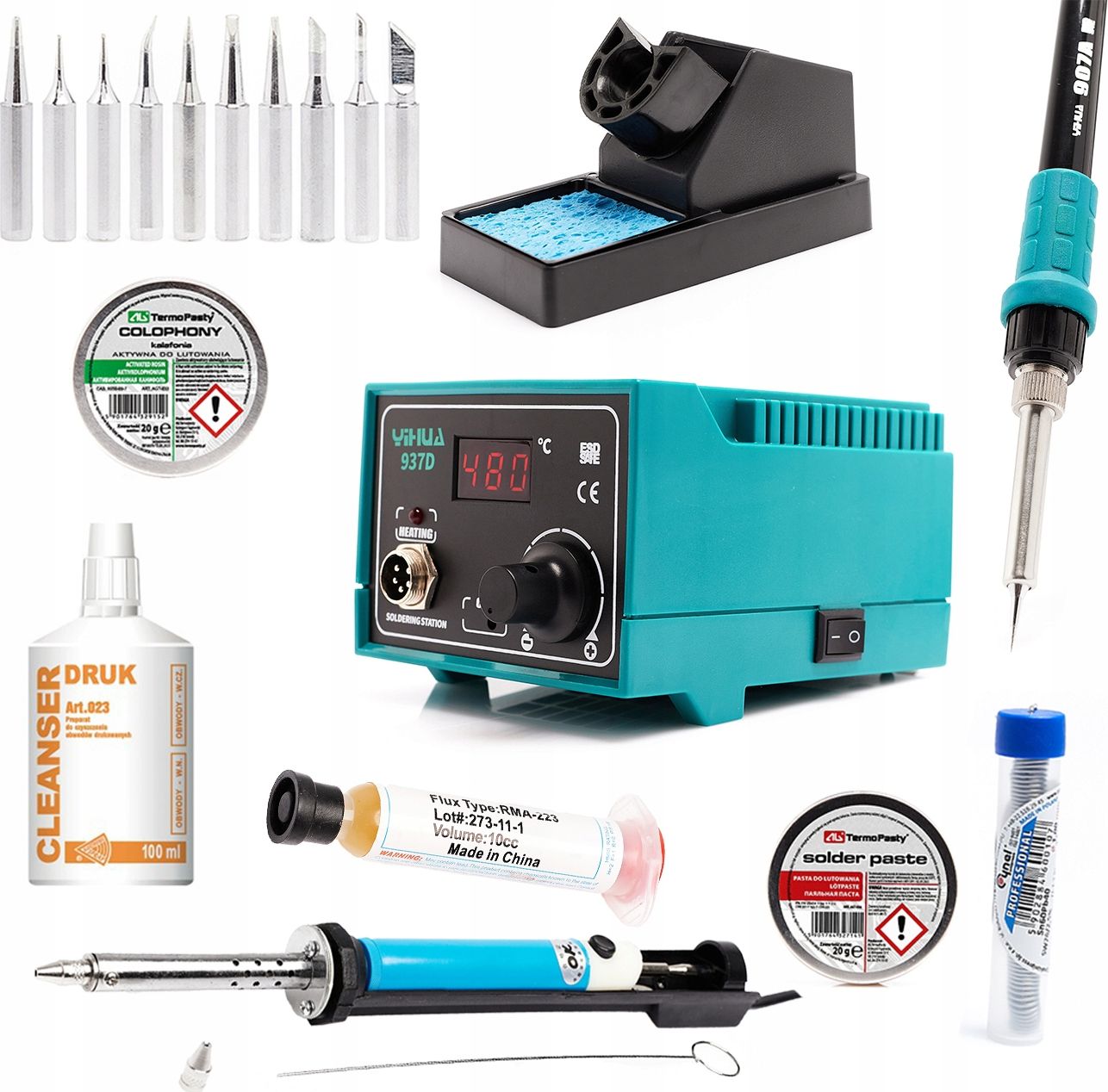 Techrebal STACJA LUTOWNICZA 937D ODSYSACZ CYNA TOPNIK MAXI