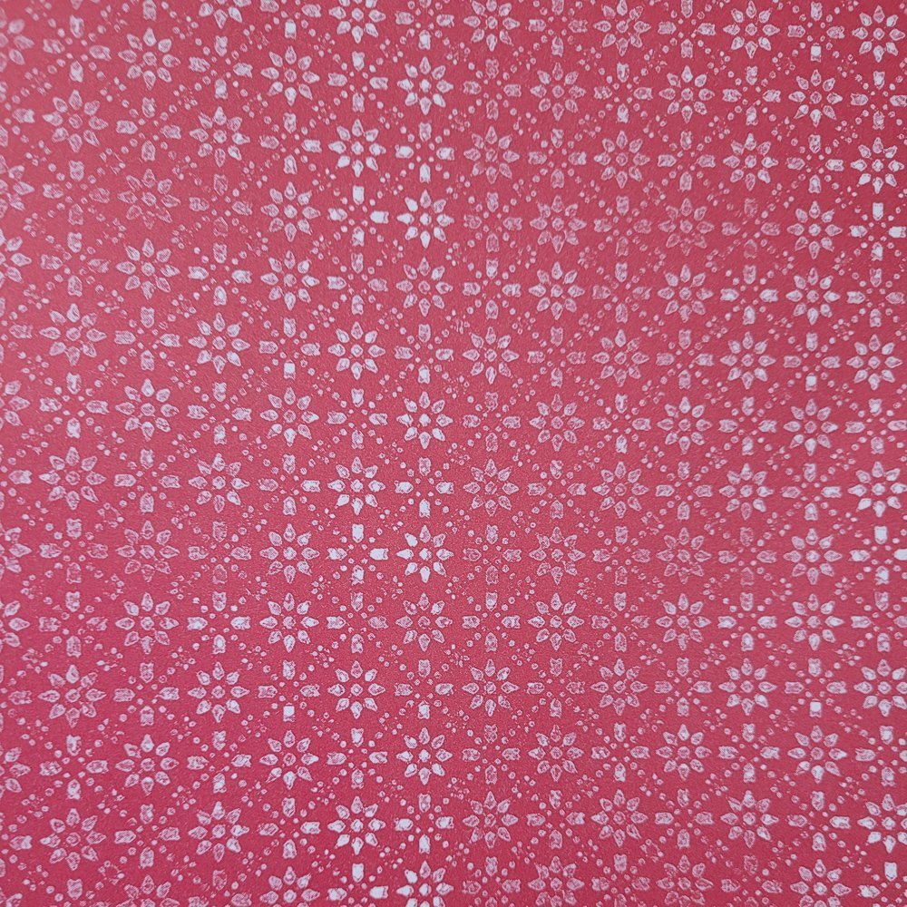 Fastima Papier do pakowania 57cmx5m 5m46 czerwony