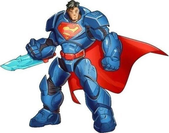 DC Metal Force: Superman 30cm