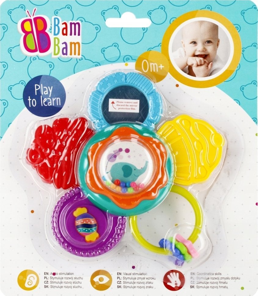 BamBam BAM BAM ZAB NA PRZYSSAWKE KWIATUSZEK 20X24 B/C48