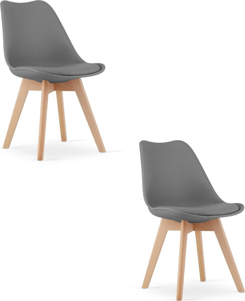 Leobert Krzesło MARK Grafitowe x 2